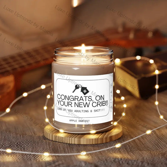 9 oz. Congrats on Crib Scented Candle