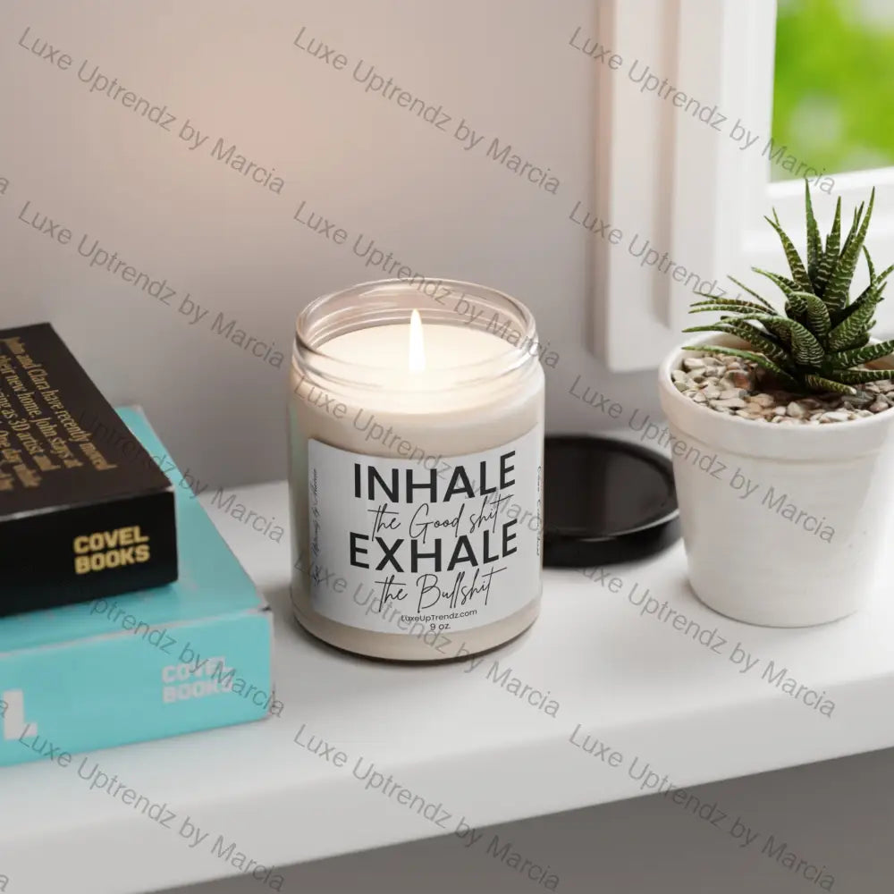 9 oz. Inhale Exhale Scented Soy Candle