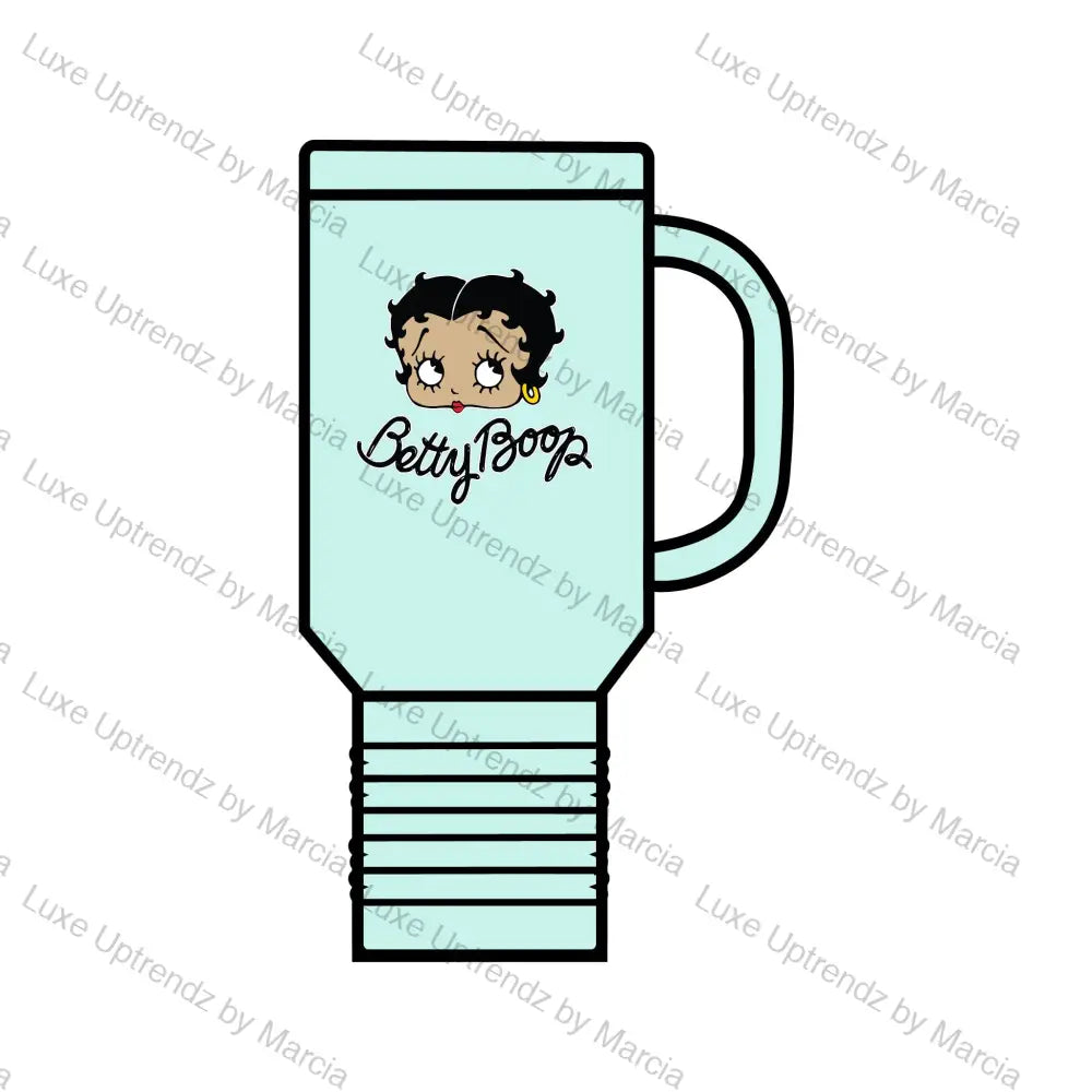 Betty Boop Insulated Travel Mug 40Oz / Teal