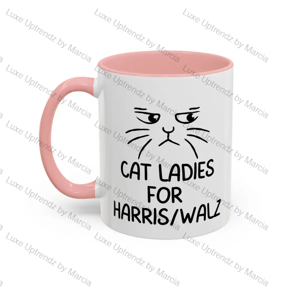 Mug Cat Women Kamala Harris Response 11 And 15Oz 11Oz / Pink