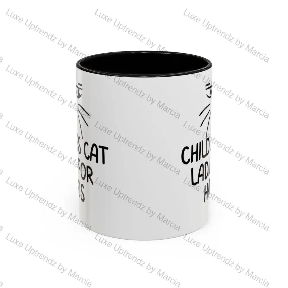 Childless Cat Ladies For Harris Accent Coffee Mug (11 15Oz) 11Oz / Black