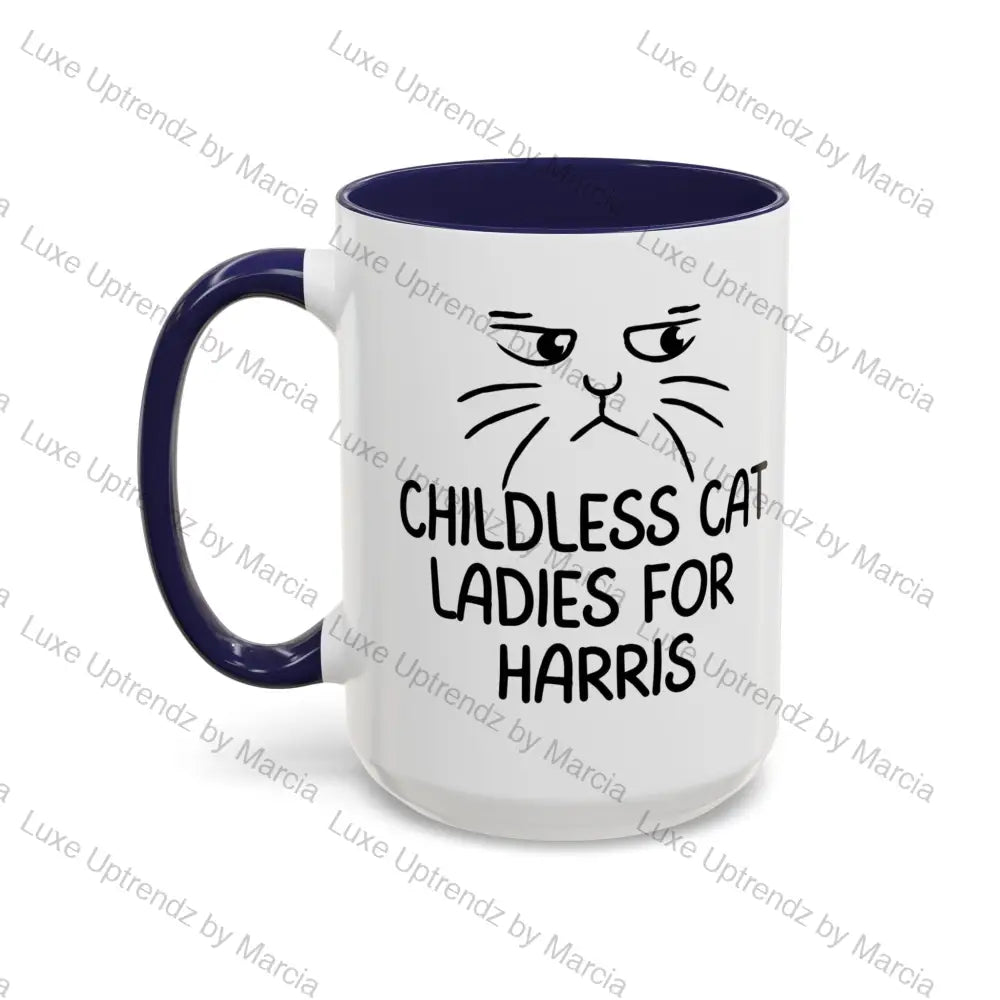 Childless Cat Ladies For Harris Accent Coffee Mug (11 15Oz)