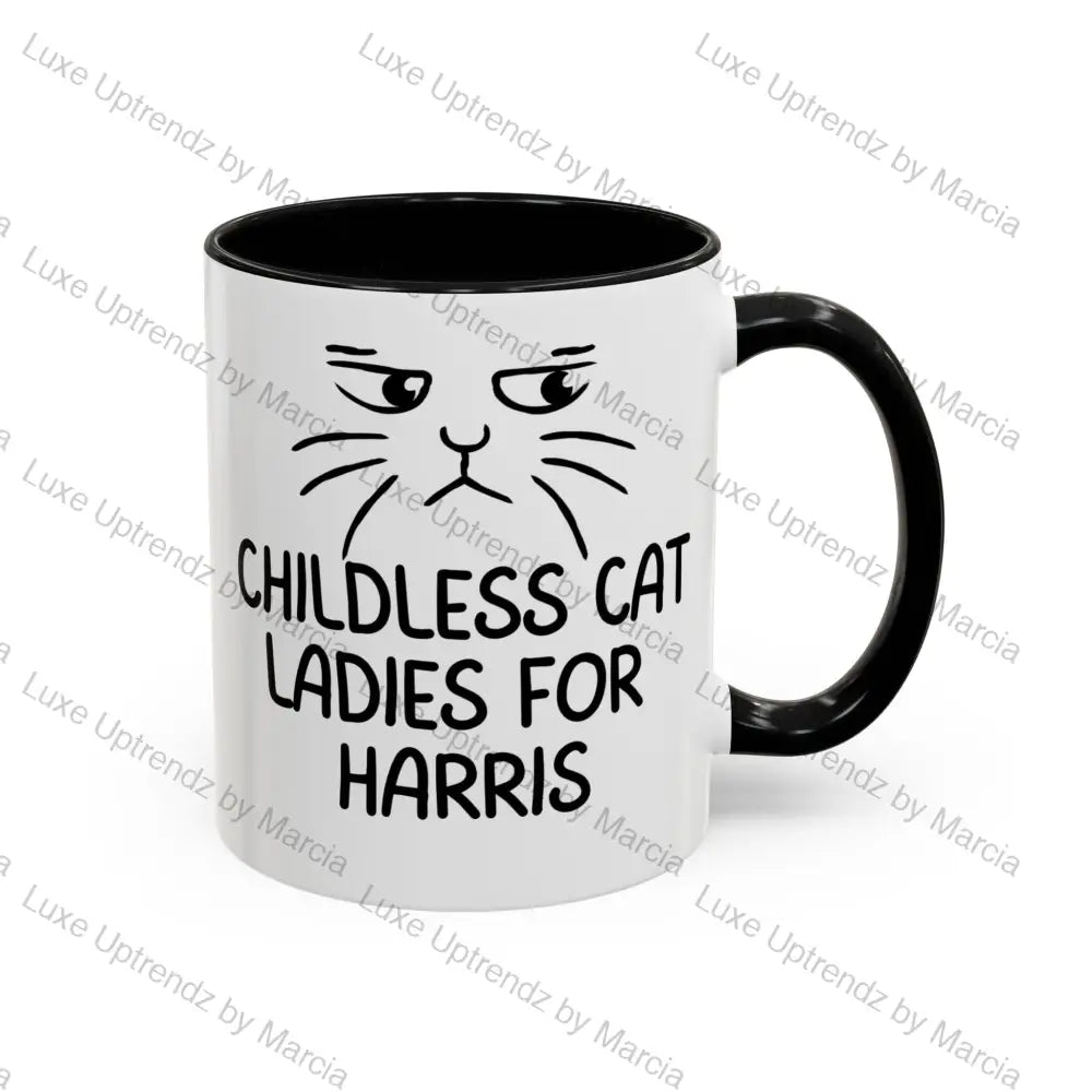 Childless Cat Ladies For Harris Accent Coffee Mug (11 15Oz)