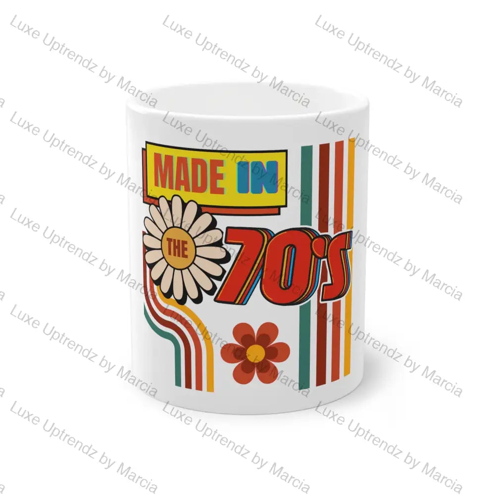 Coffee Mug 11oz, Made in the 70’s