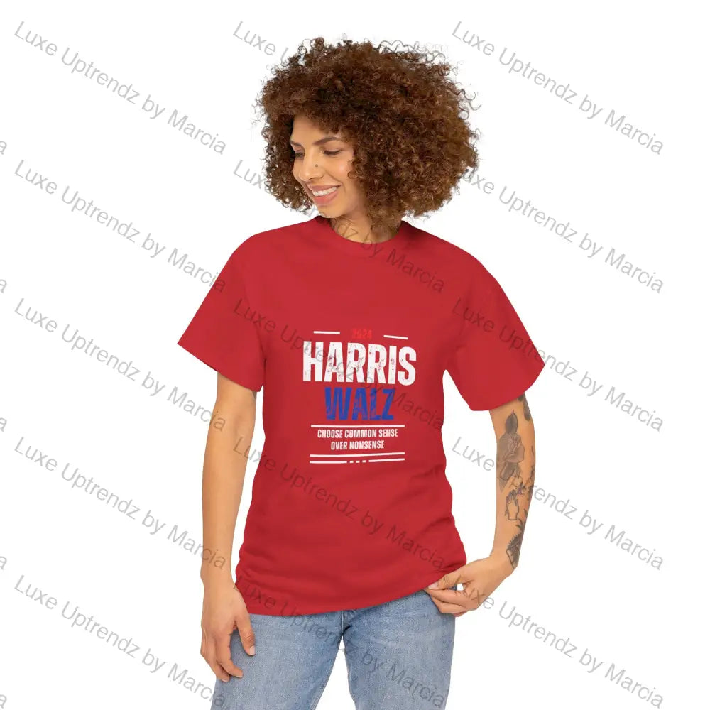 2024 Kamala Harris For President Unisex Tee With Oprah’s Quote Red / S T-Shirt