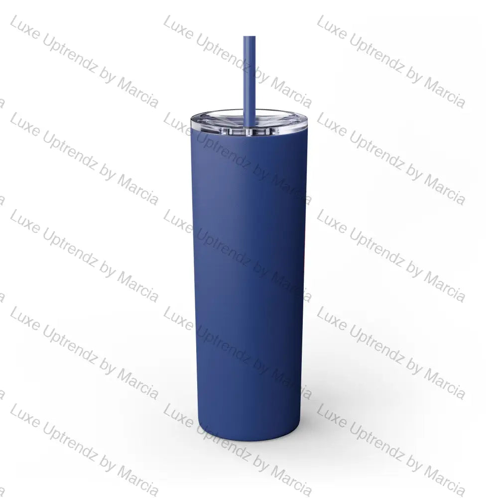 Kings For Kamala Skinny Tumbler With Straw 20Oz Mug