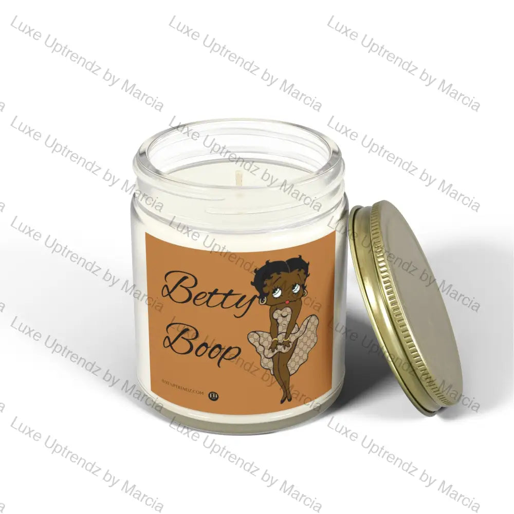 Luxurious Betty Boop Gucci Scented Coconut Apricot Candles In 4Oz And 9Oz Sizes. Scented Home Decor