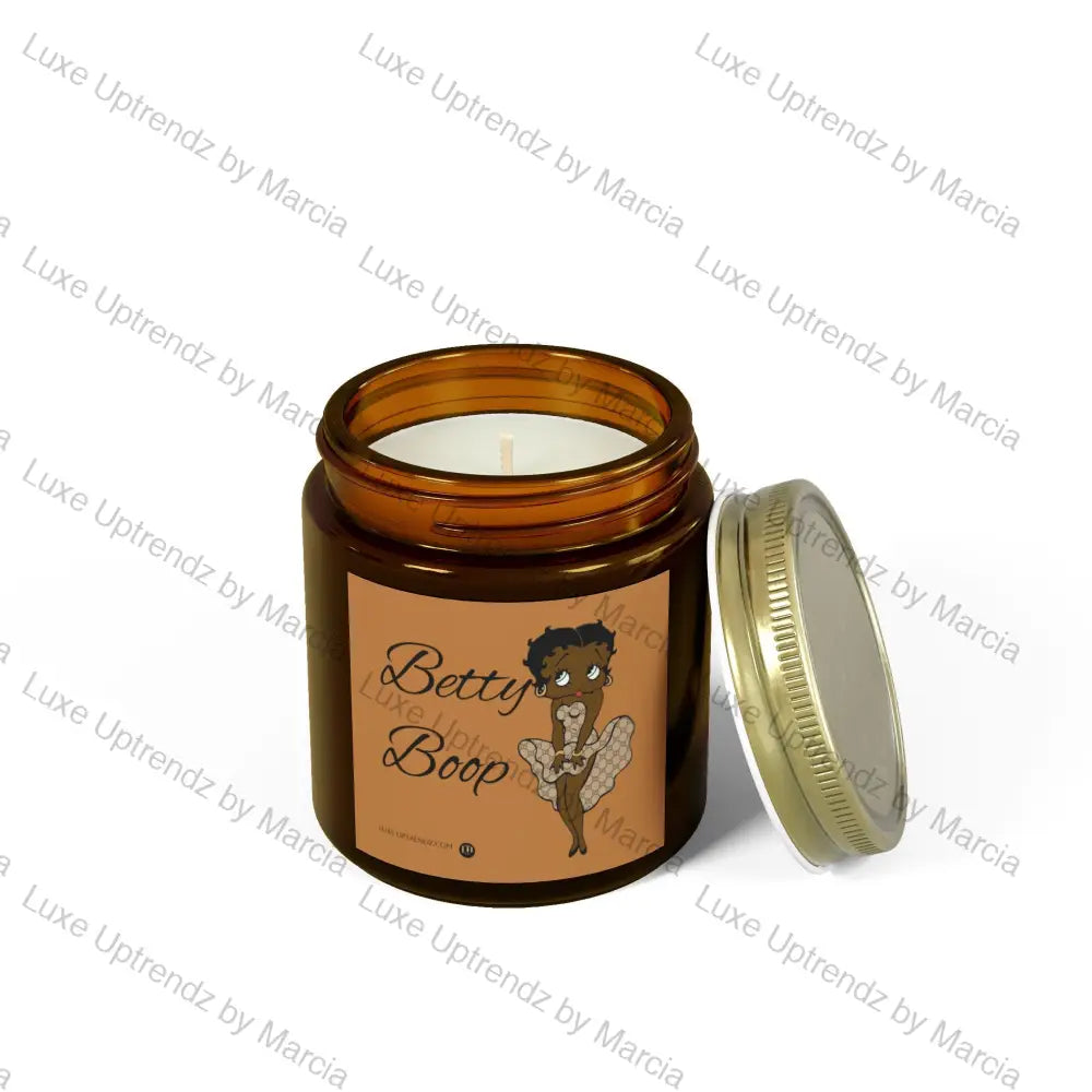 Luxurious Betty Boop Gucci Scented Coconut Apricot Candles In 4Oz And 9Oz Sizes. Scented Home Decor