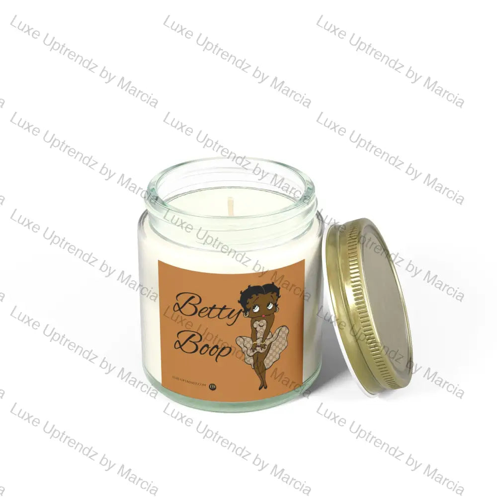 Luxurious Betty Boop Gucci Scented Coconut Apricot Candles In 4Oz And 9Oz Sizes. Scented Home Decor