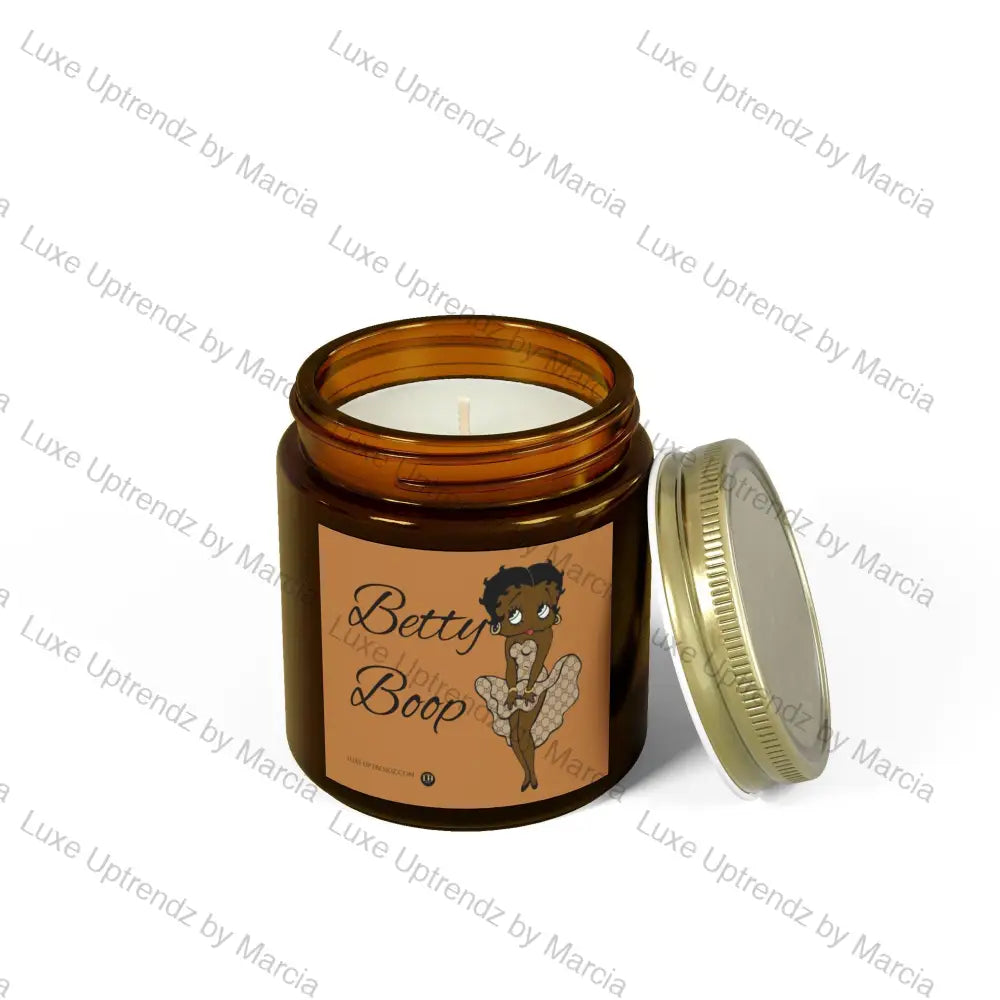 Luxurious Betty Boop Gucci Scented Coconut Apricot Candles In 4Oz And 9Oz Sizes. Scented Home Decor