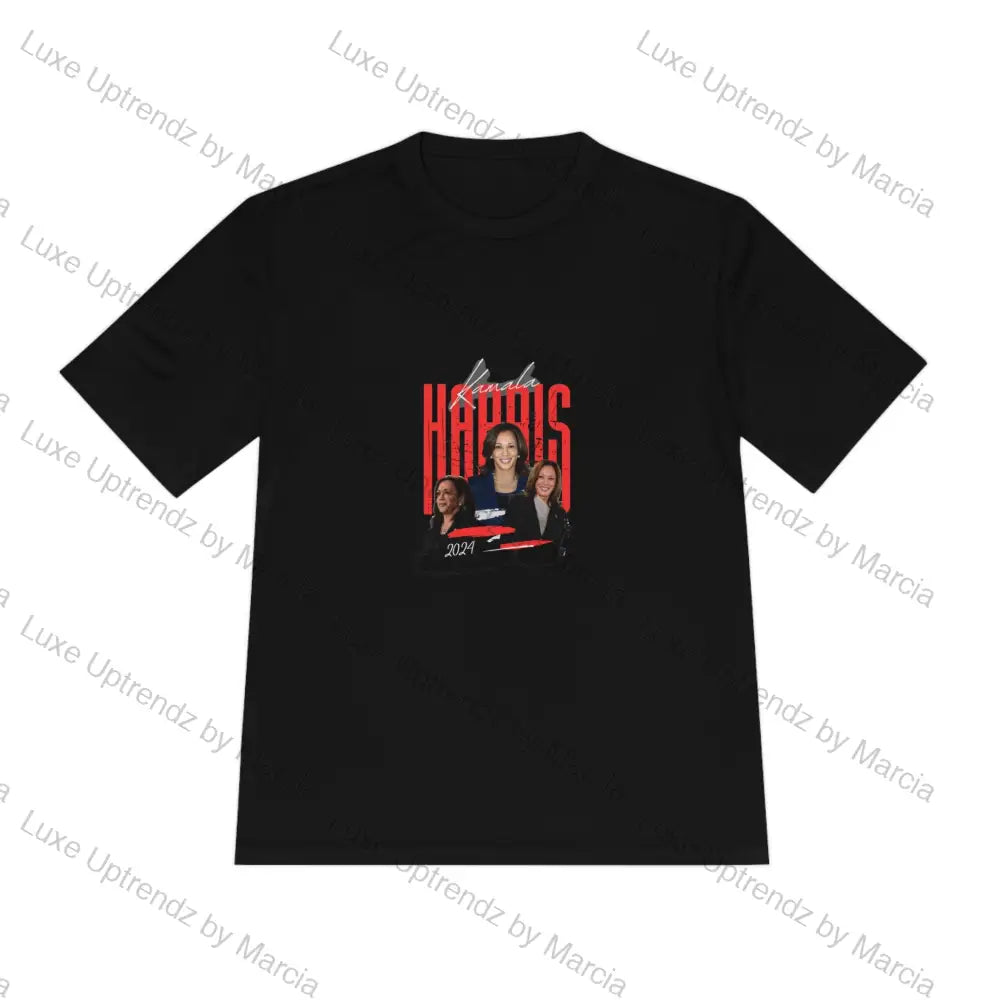 Moisture Wicking Tee - Kamala Harris 2024 3 Pic T-Shirt